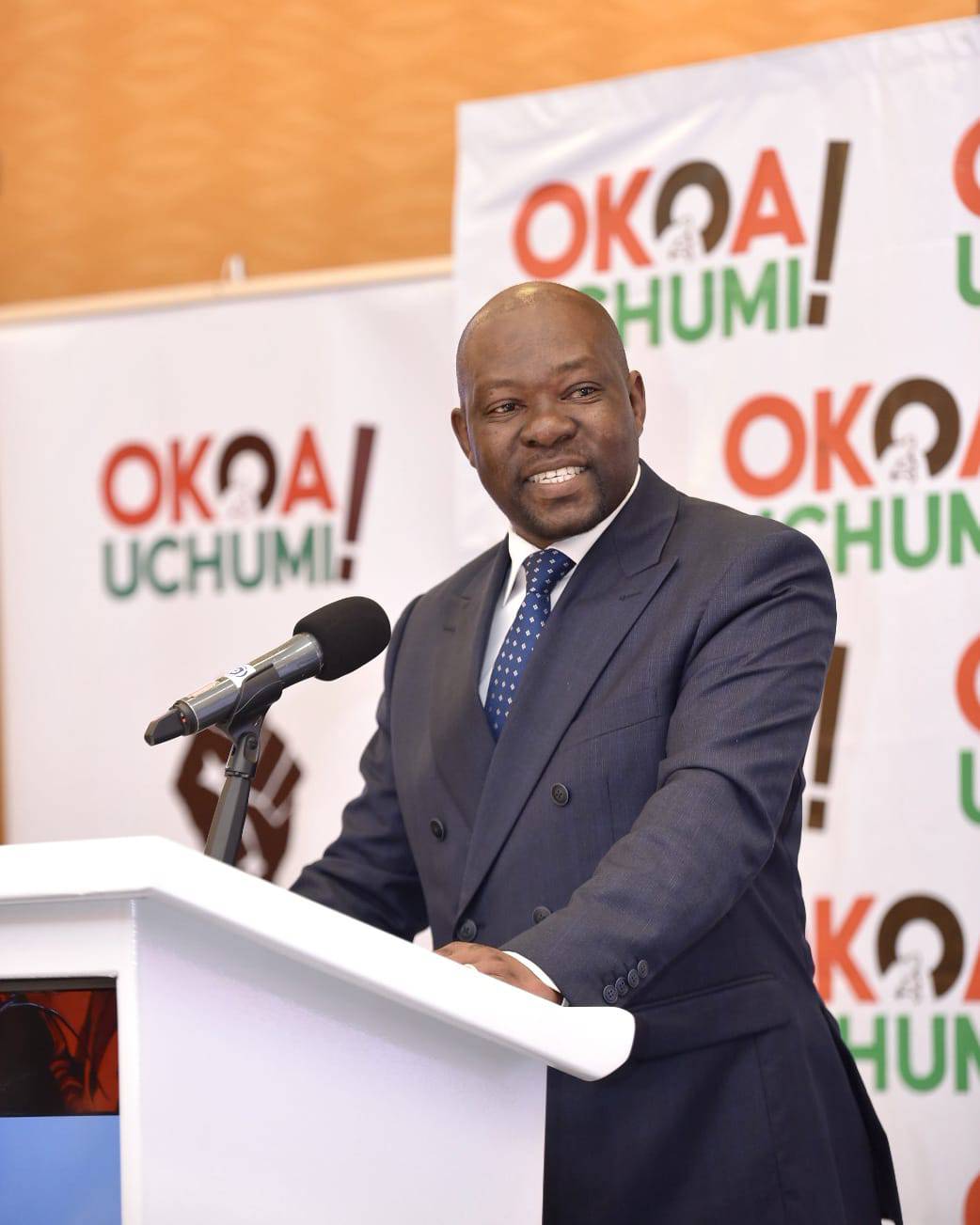 MP Caleb Amisi speaks during a past event. Photo: Courtesy